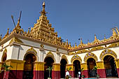 Mahamuni Paya against blue sky in Mandalay, Myanmar 